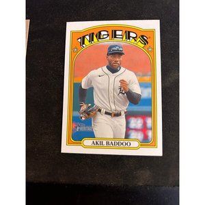 2021 topps heritage high number baseball rookie card of skills baddoo #540